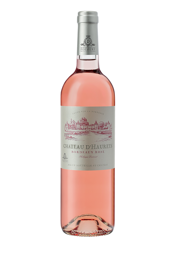 CHÂTEAU D'HAURETS ROSE - AOC BORDEAUX - 2023 - 6 bouteilles x 8,30€
