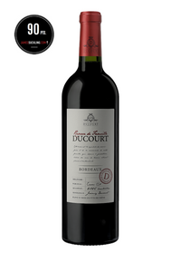 DUCOURT RÉSERVE DE FAMILLE ROUGE - AOC BORDEAUX - 2016 - 6 bouteilles x 11.90€