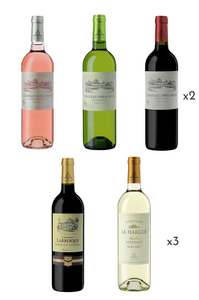 Carton "Diversité Bordeaux" - 2 cartons de 6 bouteilles